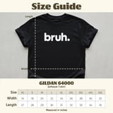 Bruh. Minimalist Graphic T-Shirt thumbnail 7