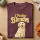 I Prefer Blondes Tee thumbnail 6