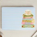 Cozy Floral Books MacBook Case thumbnail 1