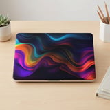 Liquid Neon Swirl MacBook Case thumbnail 3