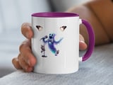 Halloween Mug, Singing Ghost, Cat Mug, Spooky Season, Cute Ghost, Music Lover Gift, Halloween Party, Unique Mug, Gift for Cat Lover thumbnail 4