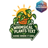 Whimsical Plant Digital Mug Wrap thumbnail 2