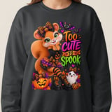 Too Cute To Spook Sally the Squirrel Sweatshirt thumbnail 5
