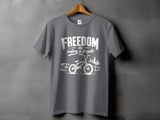 Freedom Is Riding a Bicycle | BMX T-Shirt thumbnail 8