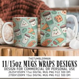 Kawaii Bites & Boba Digital Graphic Size Bundle Png thumbnail 4