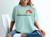 Pickleball Comfort Colors Shirt, Retro Sunset Player Silhouette, Vintage Graphic Tee thumbnail 12