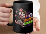 Spooky Subscribe Possum Mug thumbnail 15