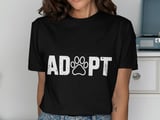 Adopt Paw Print Tee thumbnail 1