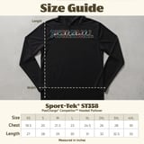 Pickleball Sport-Tek Performance Hood, Colorful Retro Varsity Collegiate Pickleball, Lightweight Hoodie thumbnail 8