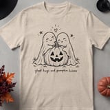 Ghost Hugs and Pumpkin Kisses Tee thumbnail 5