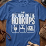 Just for the Hookups RV T-Shirt thumbnail 5