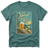 Gogh Grab a Beer ~ Comfort Colors Premium Tee thumbnail 8