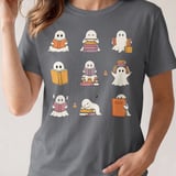 Cozy Reading Ghosts Tee thumbnail 6