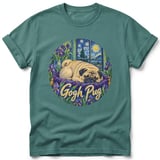 Gogh Pug ~ Comfort Colors Premium Tee thumbnail 8