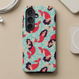 Vintage Mermaid Pattern MagSafe® Phone Case thumbnail 7