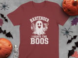 Bartender I Serve The Boos Tee thumbnail 4