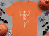 Dancing Skeleton Martini Tee thumbnail 3