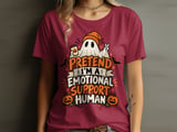 Emotional Support Human Ghost Tee thumbnail 5