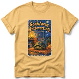 Gogh Away, Introverting ~ Comfort Colors Premium Tee thumbnail 7
