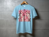 Faux Patchwork Pink Sister Tee thumbnail 9