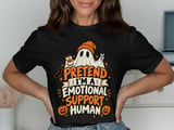 Emotional Support Human Ghost Tee or Sweatshirt thumbnail 10
