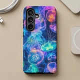 Bioluminescent Jellyfish MagSafe® Phone Case thumbnail 7