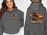 Texas Still Cowboy Hoodie thumbnail 4