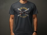 AH-64 Apache Helicopter T-Shirt, Military Aviation Graphic Tee, Army Veteran Flight Crew Shirt, Tactical Chopper Pilot Gift for Him thumbnail 6
