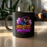 Haunted By Hold Music Crow Mug thumbnail 10