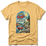 Let's Gogh to Maine ~ Comfort Colors Premium Tee thumbnail 7