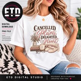 Cancelled Plans Delighted Heart PNG, Cozy Introvert Book Lover Clipart, Hygge Fall Coffee & Books Sublimation Design, Slow Living Gift thumbnail 2