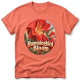 Hummingbird Bloom ~ Comfort Colors Premium Tee thumbnail 4