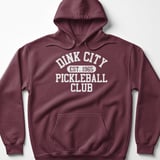 Pickleball Gildan Fleece Hoodie, Dink City Est. 1965 Pickleball Club, Court Pullover thumbnail 3