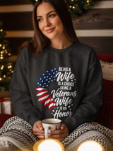 Veteran Wife Honor Tee thumbnail 10