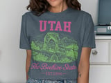 Utah The Beehive State Est. 1896 Graphic T-Shirt thumbnail 11
