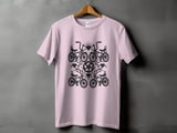 Bikes & Diamonds On Repeat | Lowrider Bike Shirt thumbnail 11