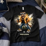 VR Tiger Gamer Shirt for Toddler, Funny Virtual Reality Gaming Tee, Kids Birthday Gift, Pixo League by Farron House thumbnail 15