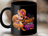 Trick I Prefer Treats Squirrel Mug thumbnail 9