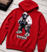 Gorilla Gamer Hoodie for Boys, Kids Gaming Hoodie, Teen Gamer Gift, Video Game Sweatshirt, Cool Gaming Clothes thumbnail 8