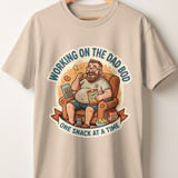 Dad Bod T-Shirt, Funny Dad Shirt, Father's Day Gift, Snack Lover Tee, Humorous Dad Life Graphic Top for Husband, Grandfather thumbnail 9