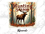 Hunting Season 20oz Tumbler Wrap, Deer Autumn Design, Fall Leaves Tumbler, Nature Lover Gift, Hunter Gift, Outdoor Adventure Wrap thumbnail 5