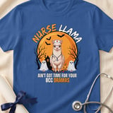 Halloween Nurse Llama Tee thumbnail 8