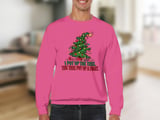Tree Put Up A Fight Christmas Sweatshirt thumbnail 3