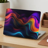 Liquid Neon Swirl MacBook Case thumbnail 2