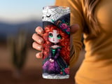 Adorable Witch Custom 20oz Tumbler Wrap, Digital Download thumbnail 3