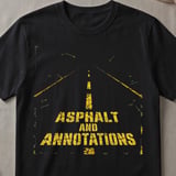 Asphalt And Annotations Tee thumbnail 3