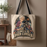 Always In Your Corner Tote Bag thumbnail 1