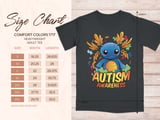 Autism Awareness Axolotl Graphic Tee thumbnail 7