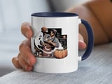 Halloween Mug, Spooky Coffee Lover Mug, Barista Ghost Mug, Pumpkin Latte Mug, Autumn Mug, Fall Drinkware, Halloween Gift Mug, Trendy Mug thumbnail 6