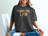 Thankful LPN Autumn Vibes Graphic Tee thumbnail 1